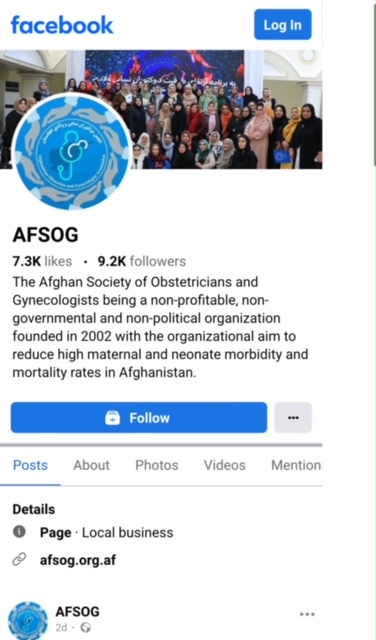 facebook of afsog
